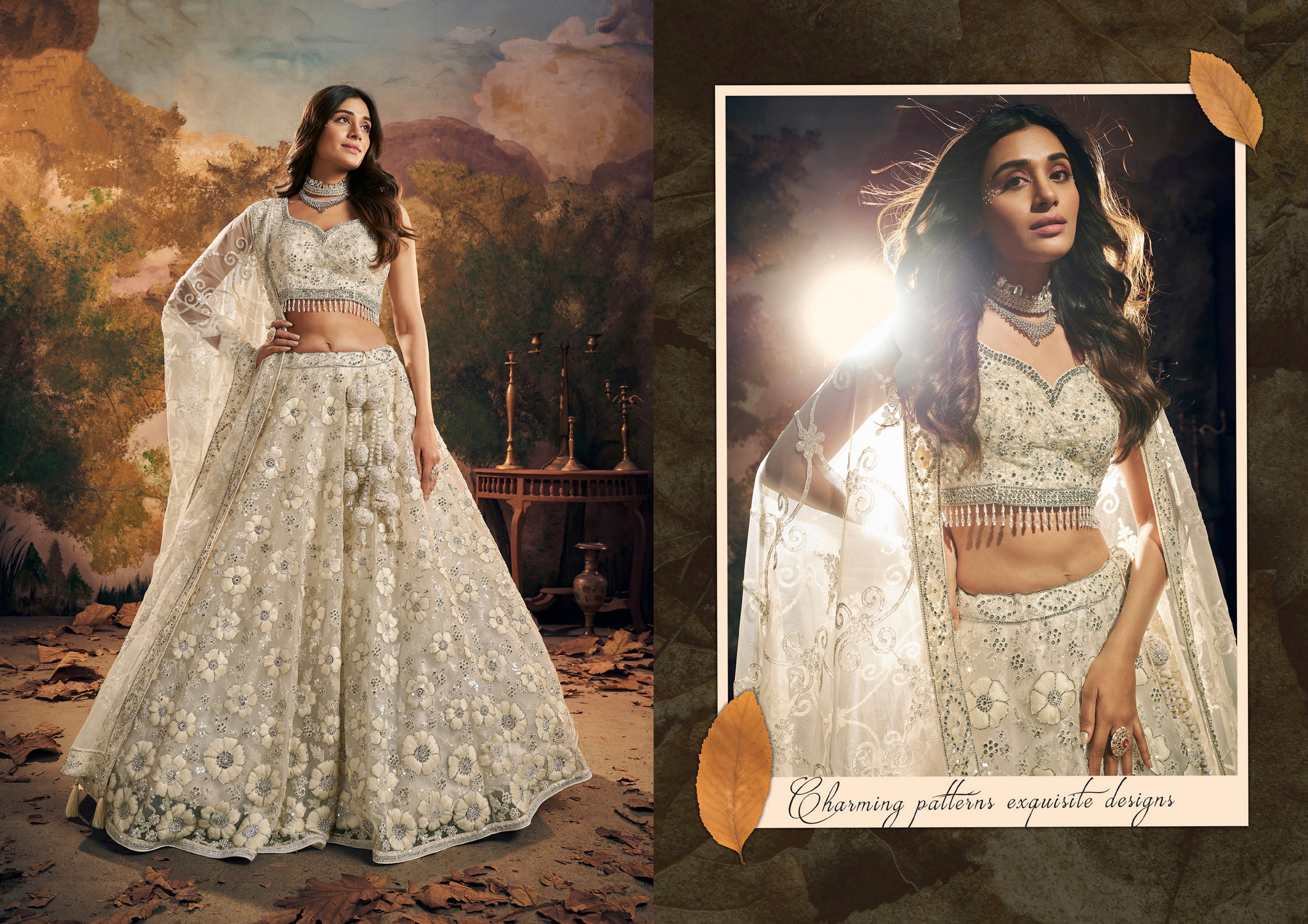 Beautiful Designer Wedding Wear Latest Pure Handwork Lehenga Choli