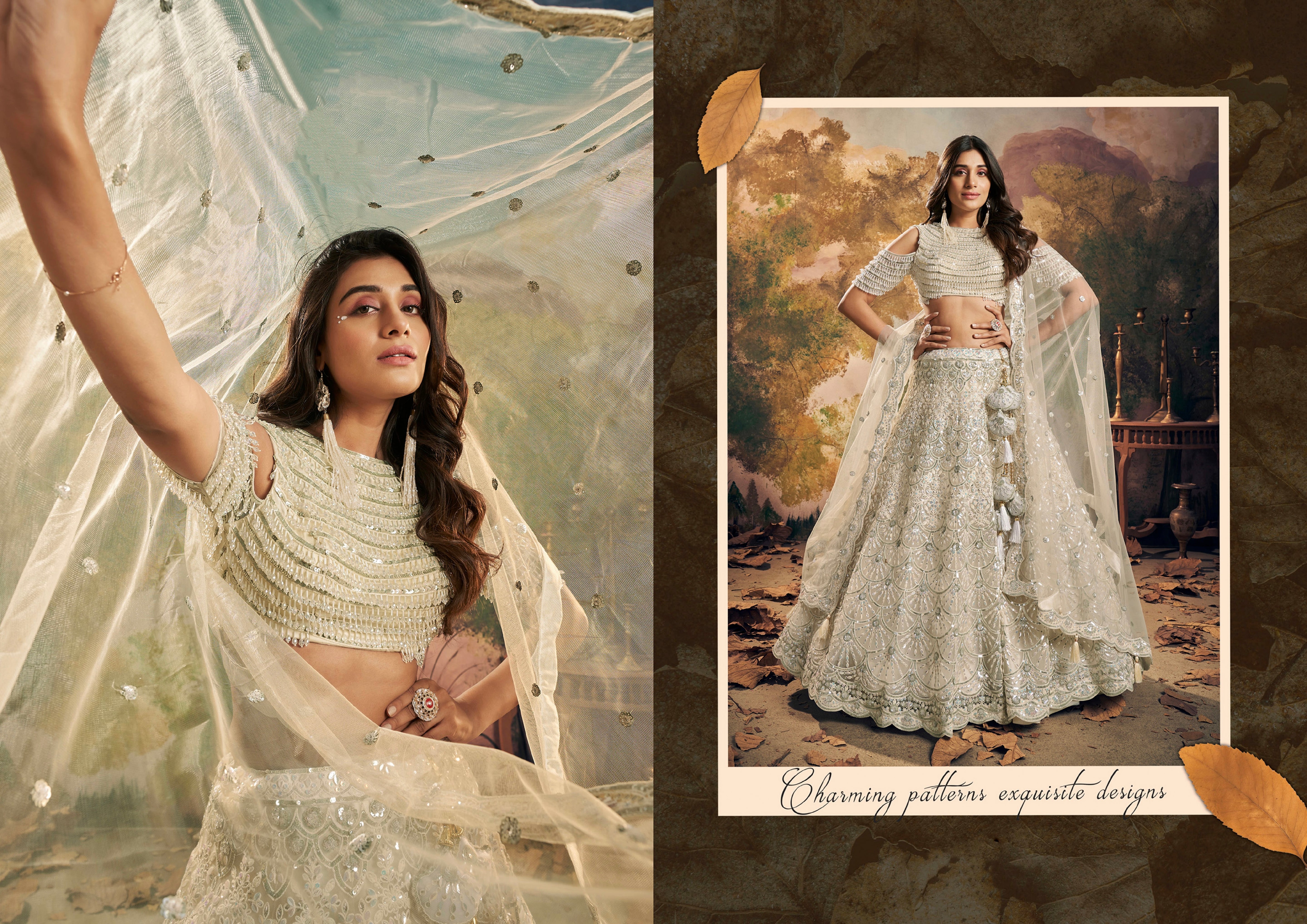 Beautiful Designer Wedding Wear Latest Pure Handwork Lehenga Choli