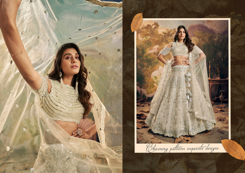 Beautiful Designer Wedding Wear Latest Pure Handwork Lehenga Choli