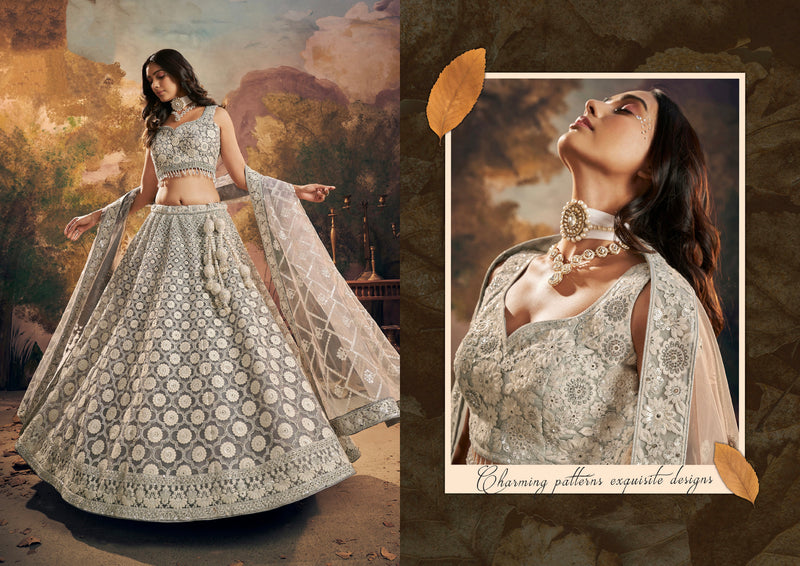 Beautiful Designer Wedding Wear Latest Pure Handwork Lehenga Choli