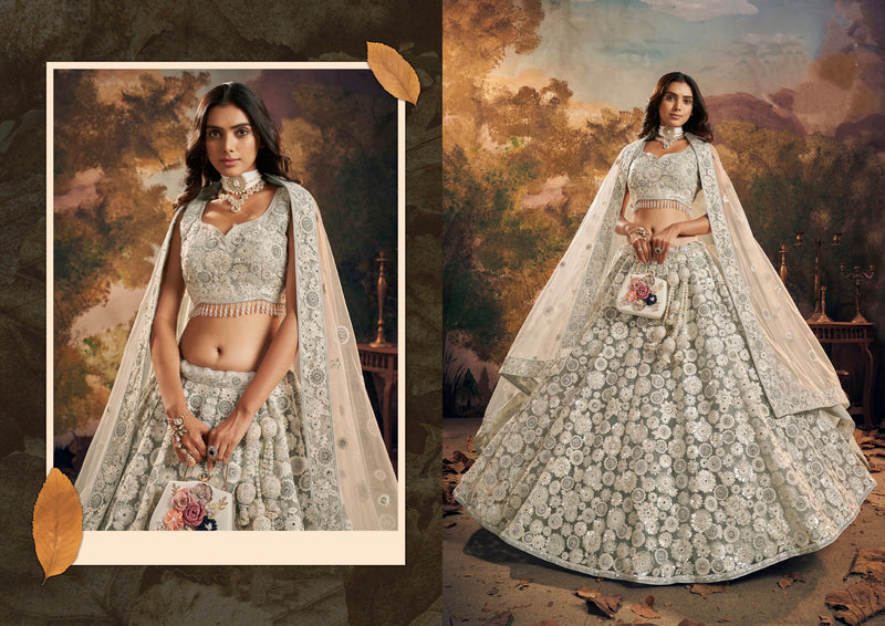 Beautiful Designer Wedding Wear Latest Pure Handwork Lehenga Choli