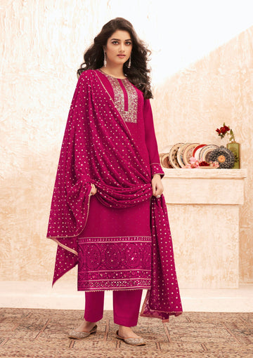 Designer Festive Wear Real Georgette Salwar Suit
