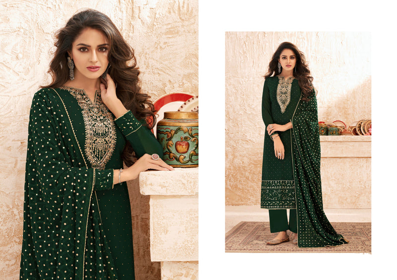 Designer Festive Wear Real Georgette Salwar Suit