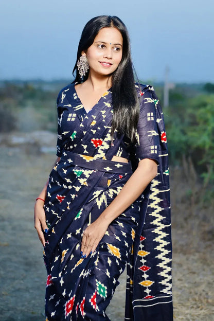Beautiful Designer Soft Pure Cotton Saree