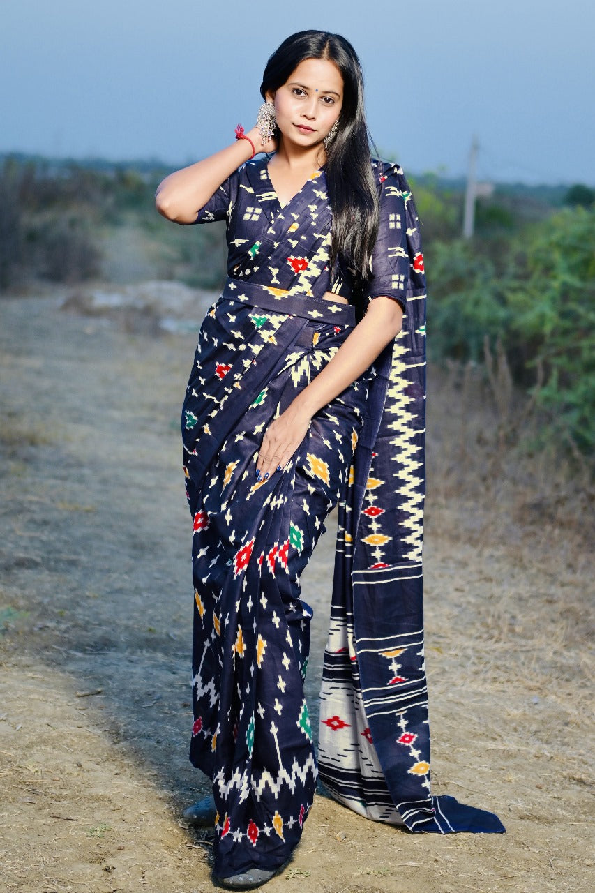 Beautiful Designer Soft Pure Cotton Saree