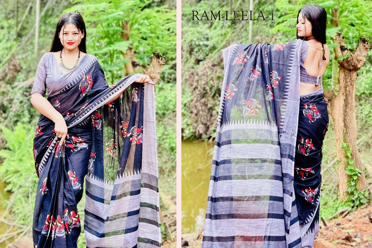 Beautiful Designer Soft Pure Cotton Saree