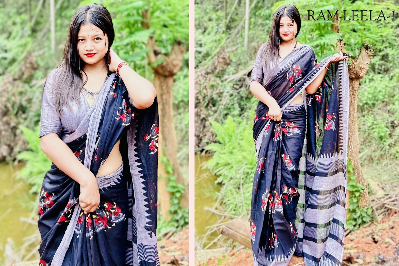 Beautiful Designer Soft Pure Cotton Saree