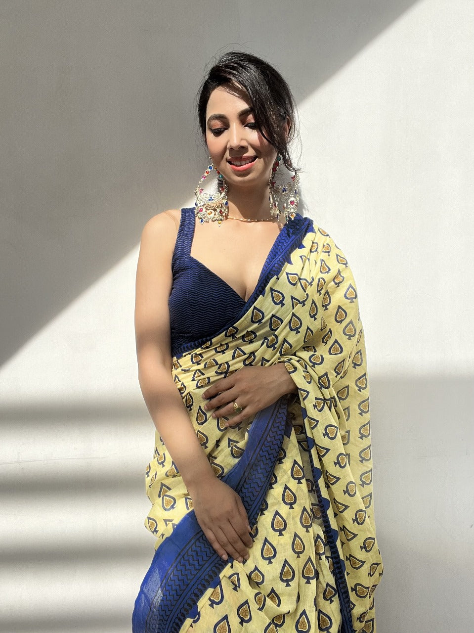 Beautiful Designer Soft Pure Cotton Saree