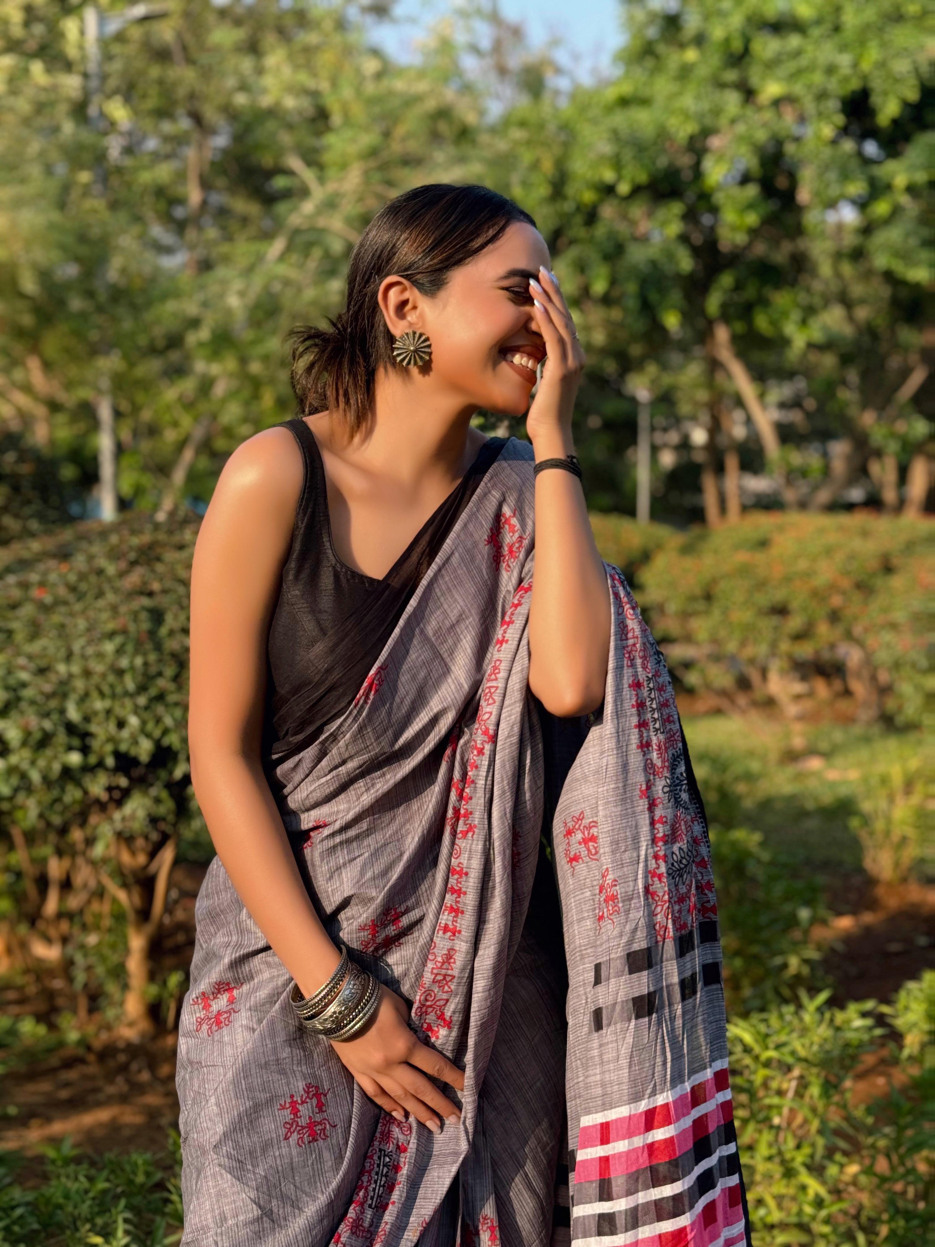 Beautiful Designer Soft Pure Cotton Saree