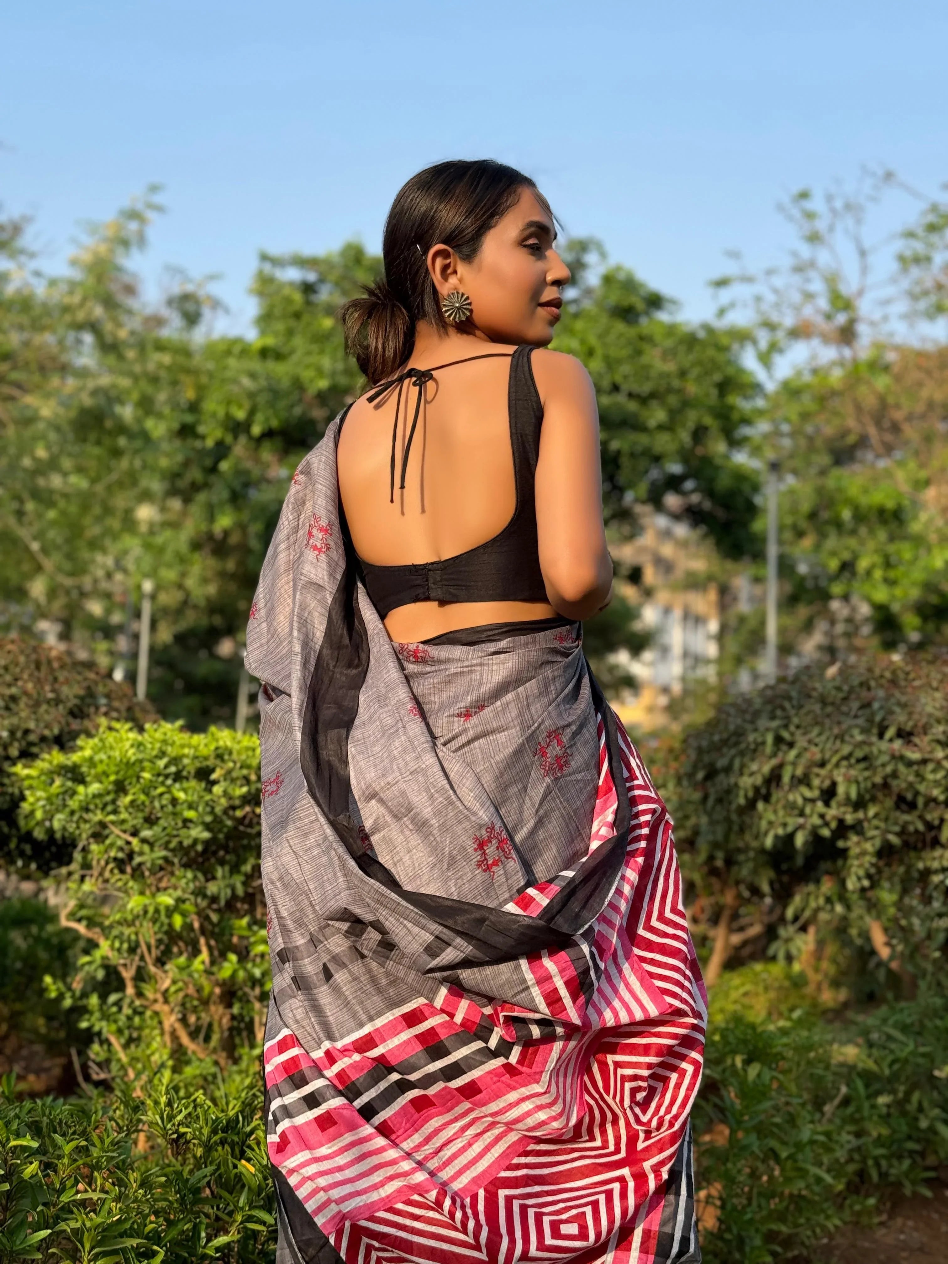 Beautiful Designer Soft Pure Cotton Saree