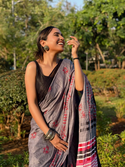 Beautiful Designer Soft Pure Cotton Saree