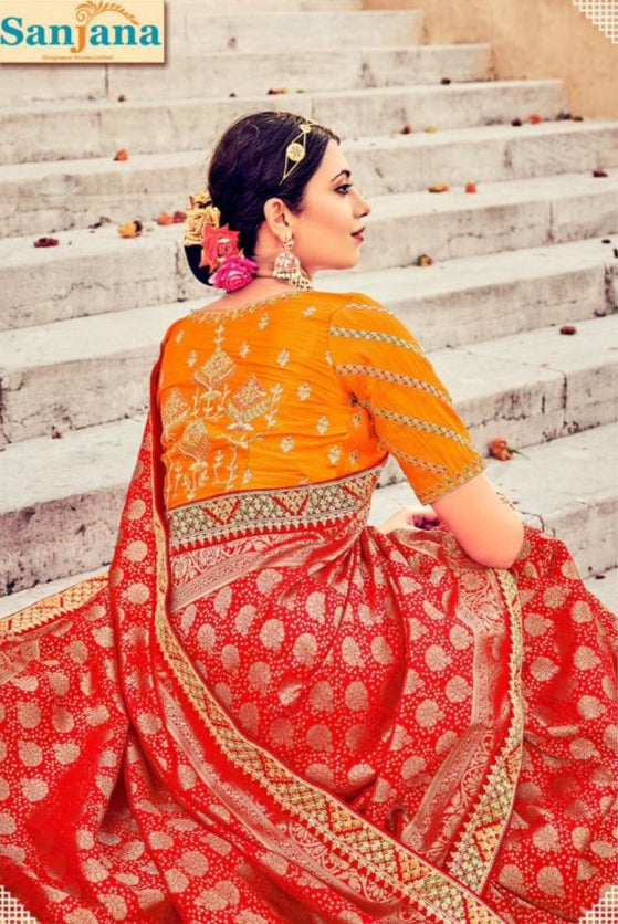 Beautiful Designer Summer Special Dola Silk Digital Print Saree