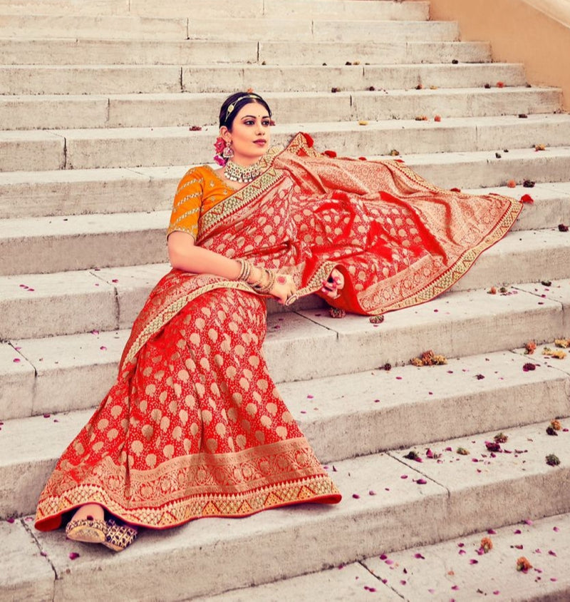 Beautiful Designer Summer Special Dola Silk Digital Print Saree