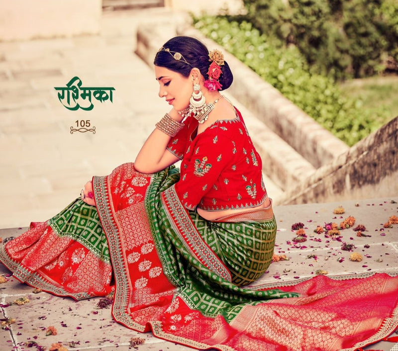 Beautiful Designer Summer Special Dola Silk Digital Print Saree