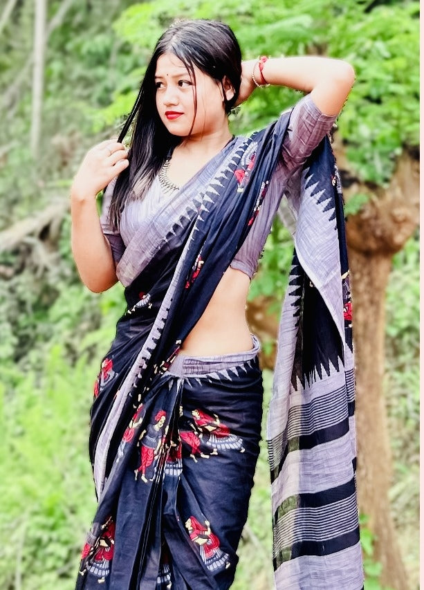 Beautiful Designer Soft Pure Cotton Saree