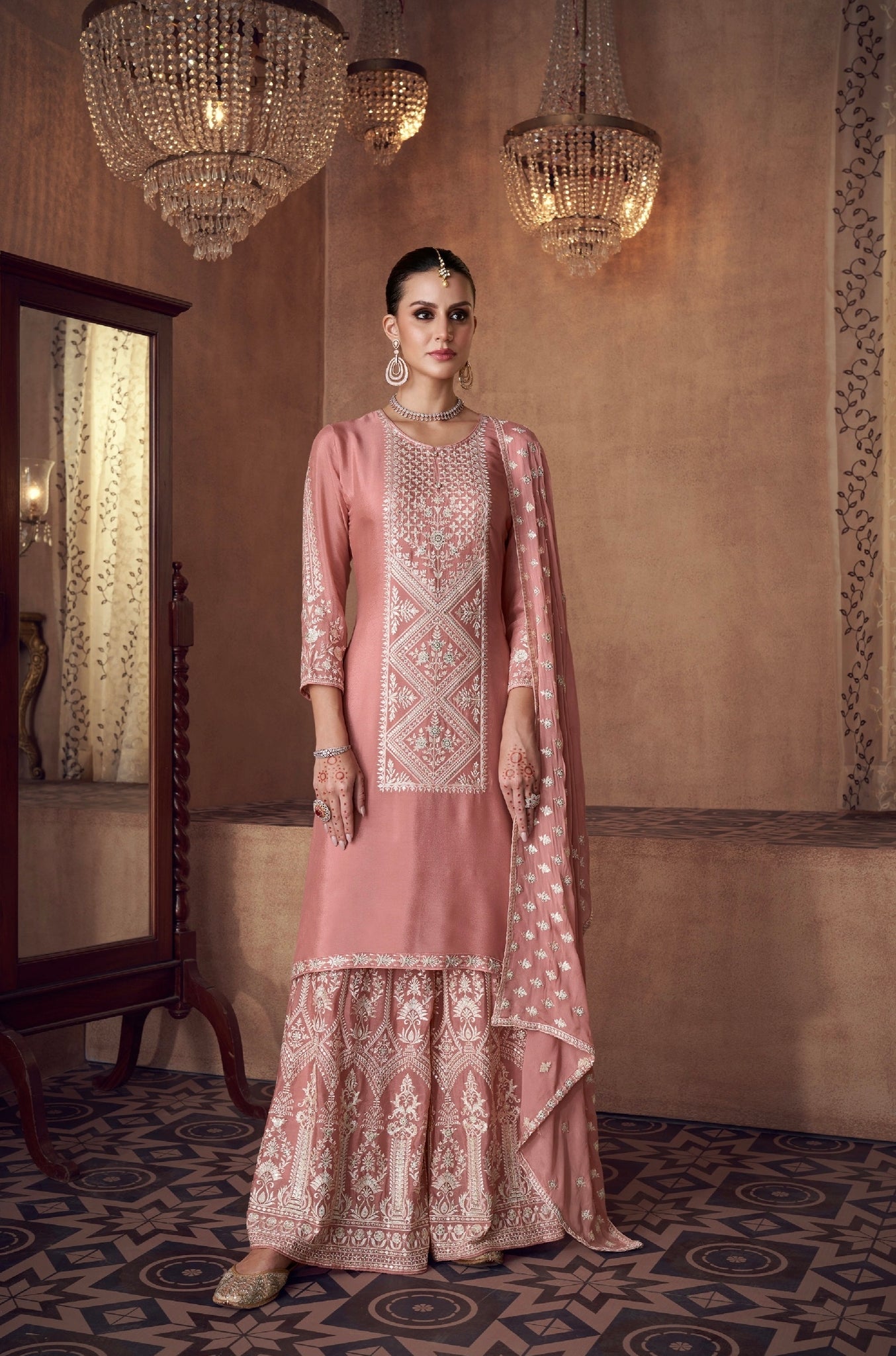Beautiful Designer Occasion Wear Latest Anarkali Style Salwar Suit