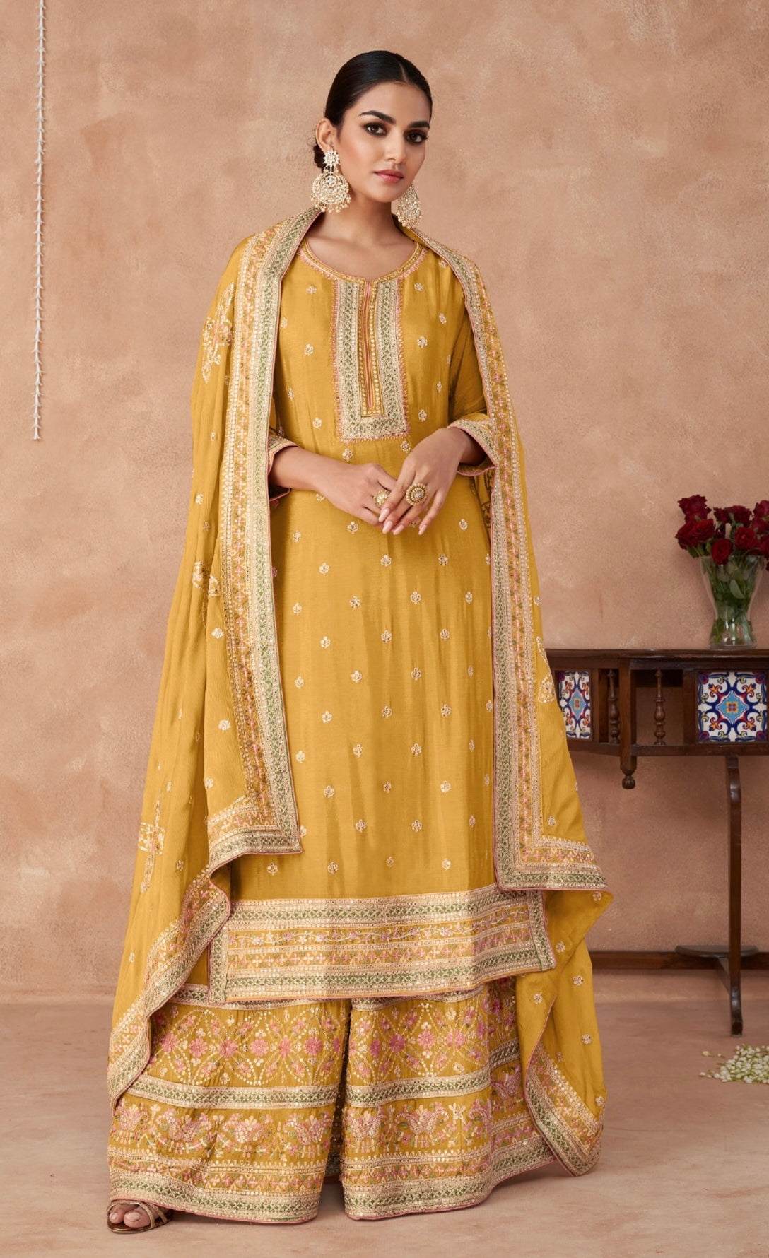 Beautiful Designer Occasion Wear Latest Anarkali Style Salwar Suit
