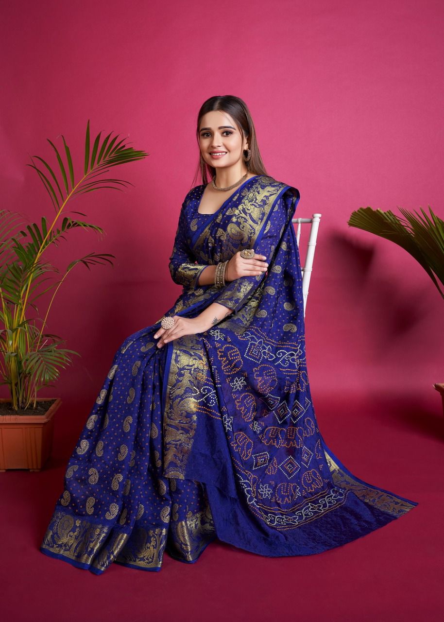 Bandhani Saree