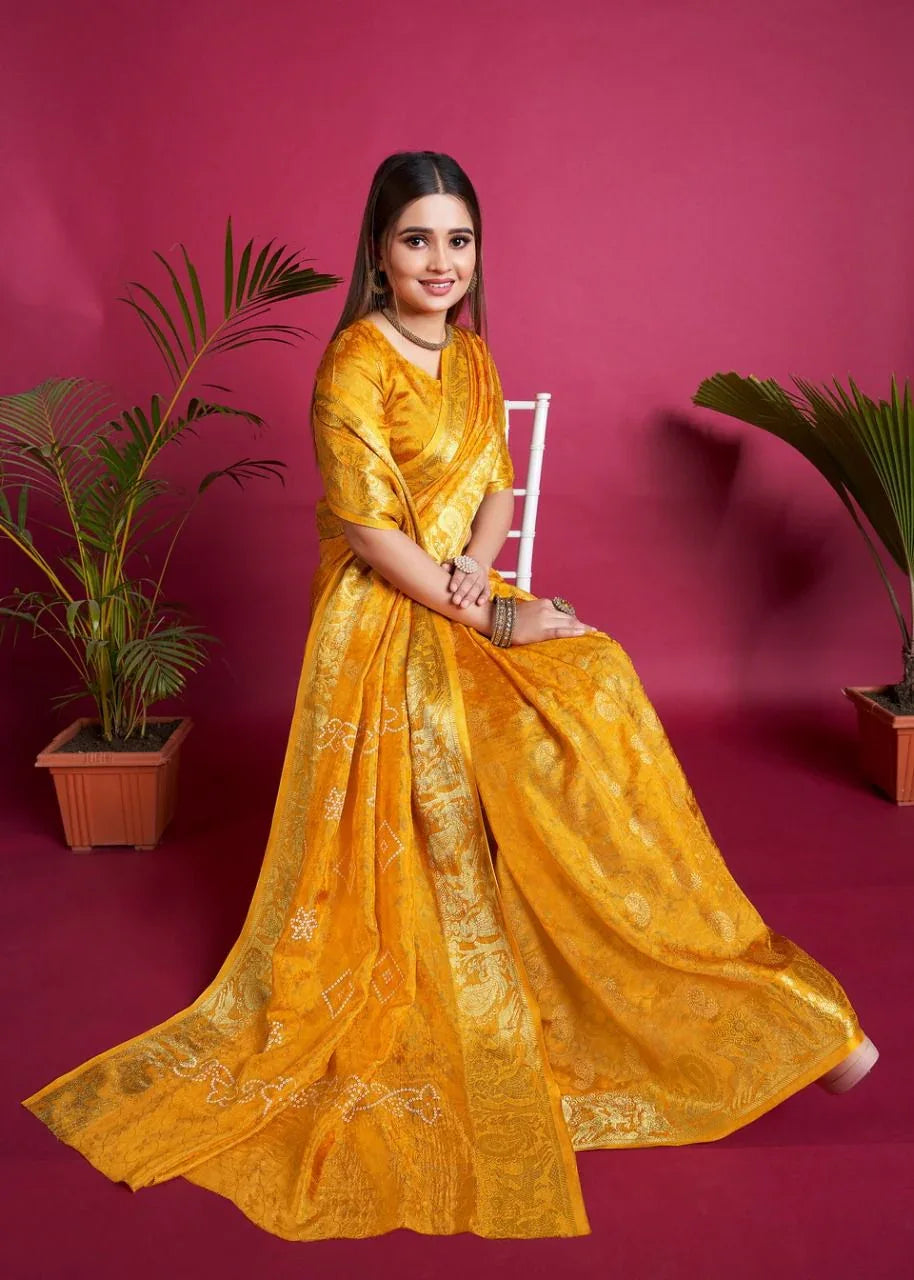 Bandhani Saree
