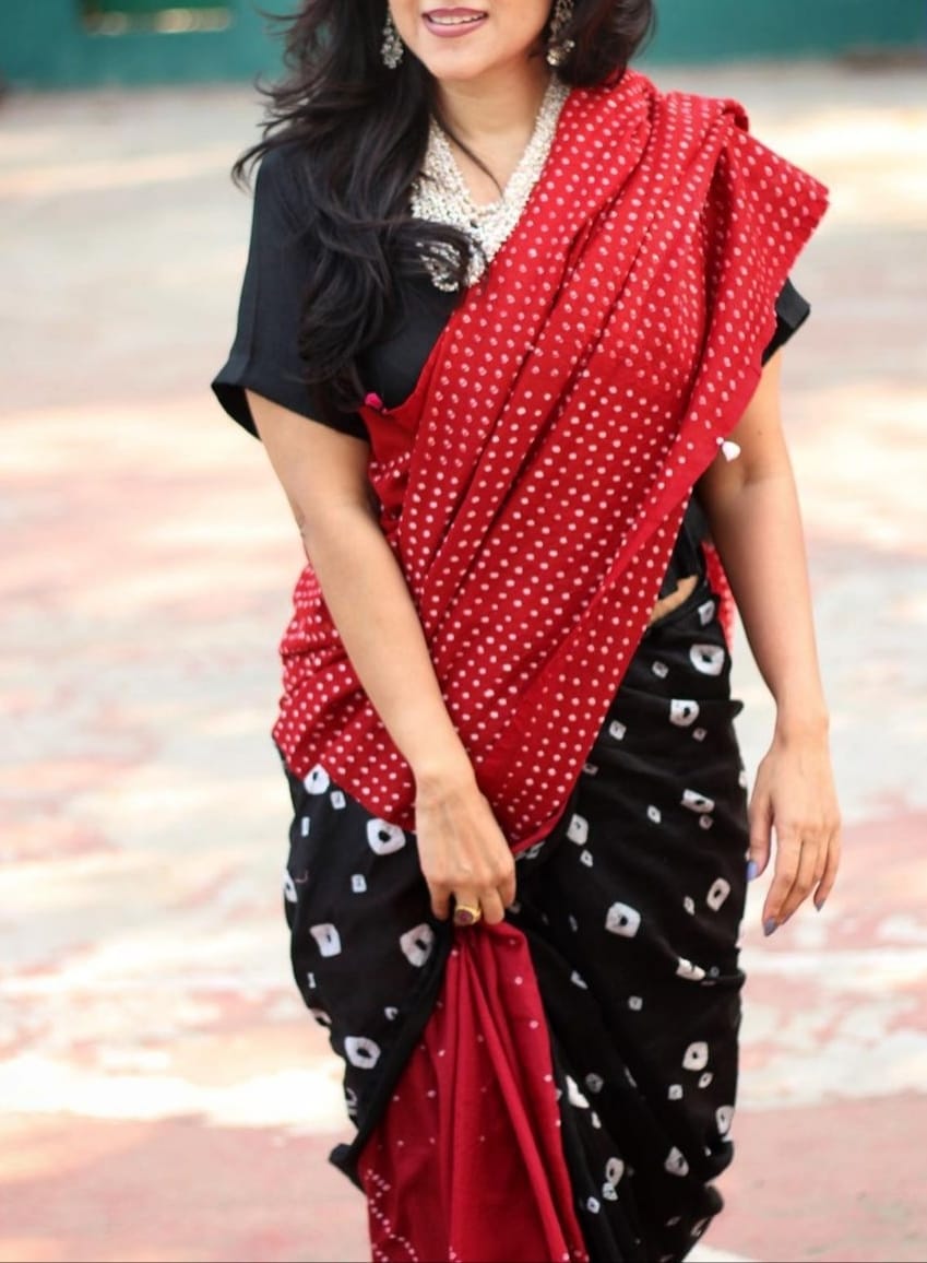 Beautiful Designer Imported Cotton Linen Digital Print Saree
