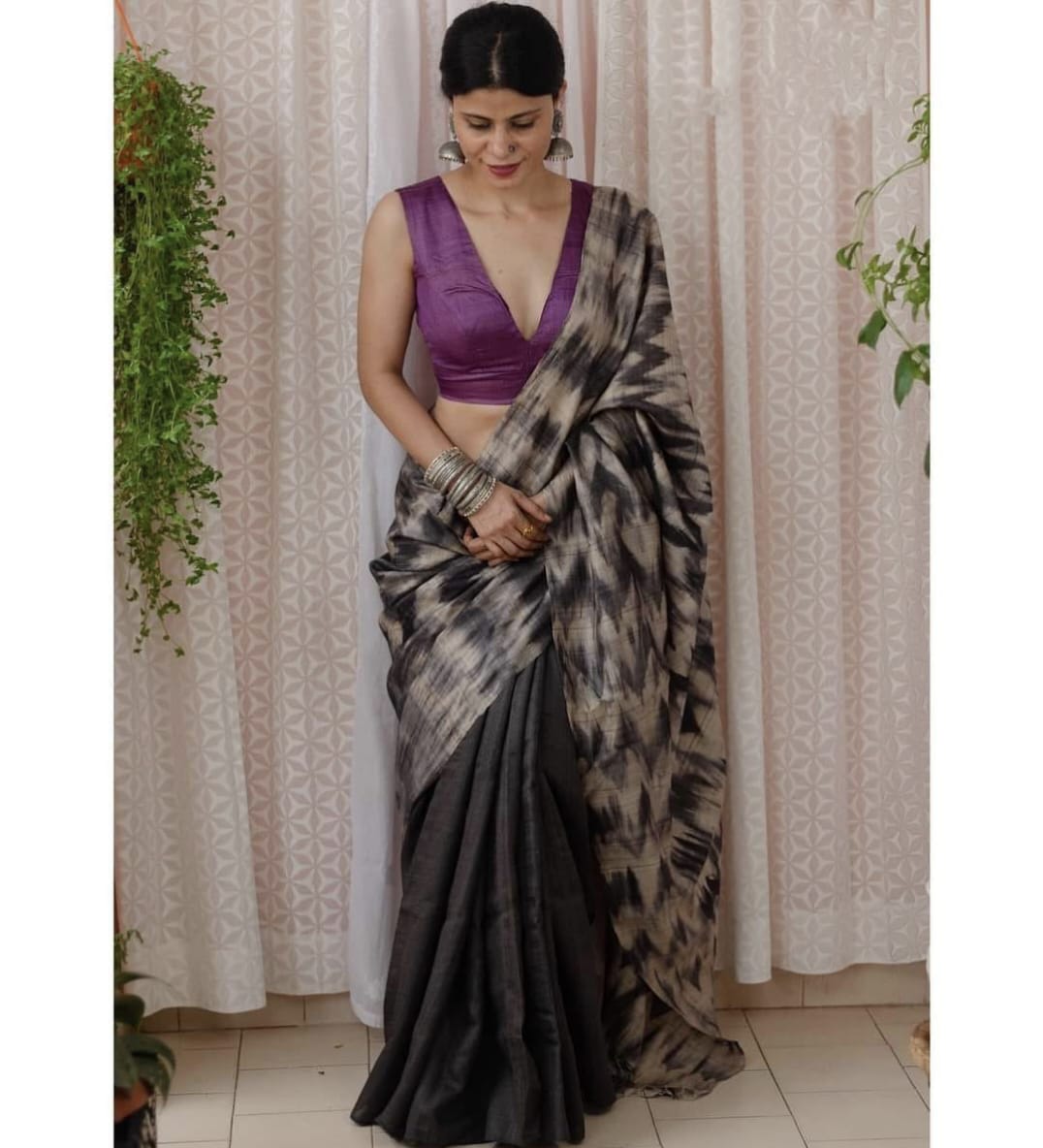 Beautiful Designer Summer Special Mulmul Cotton Saree Saree