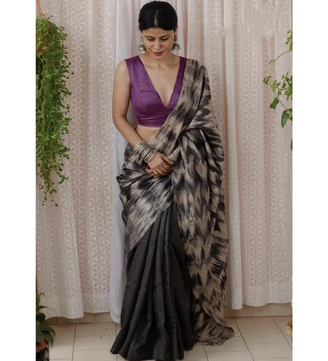 Beautiful Designer Summer Special Mulmul Cotton Saree Saree