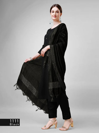Beautiful Designer Summer Special Cotton Blend Cut Suit Salwar Suit