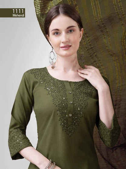 Beautiful Designer Summer Special Cotton Blend Cut Suit Salwar Suit