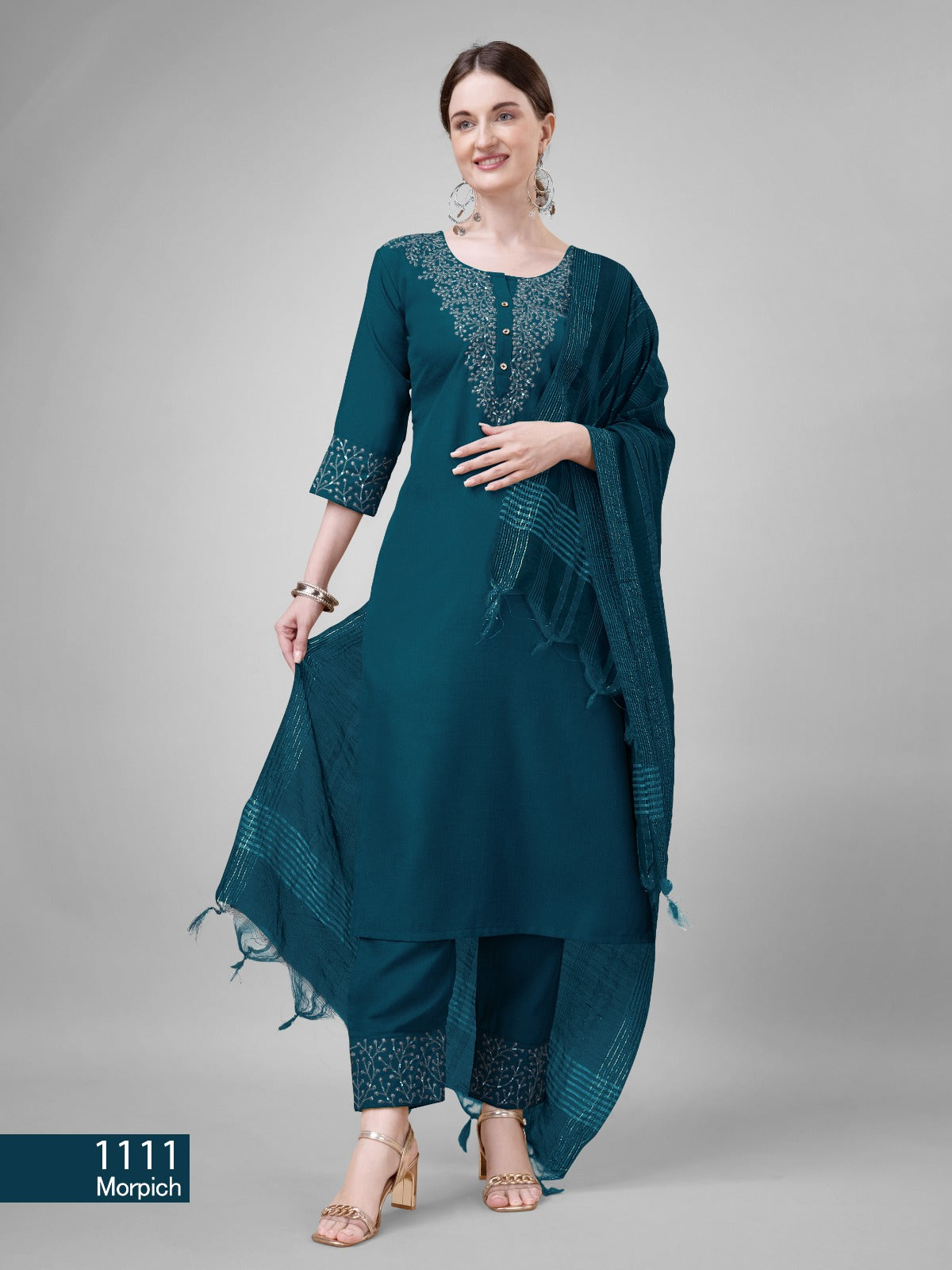 Beautiful Designer Summer Special Cotton Blend Cut Suit Salwar Suit