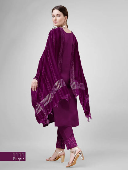 Beautiful Designer Summer Special Cotton Blend Cut Suit Salwar Suit
