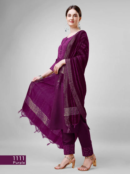 Beautiful Designer Summer Special Cotton Blend Cut Suit Salwar Suit