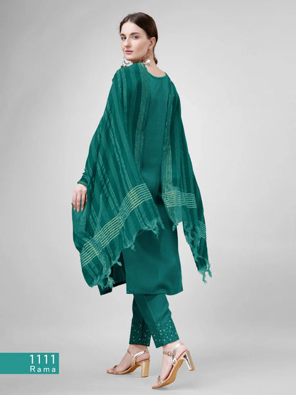Beautiful Designer Summer Special Cotton Blend Cut Suit Salwar Suit