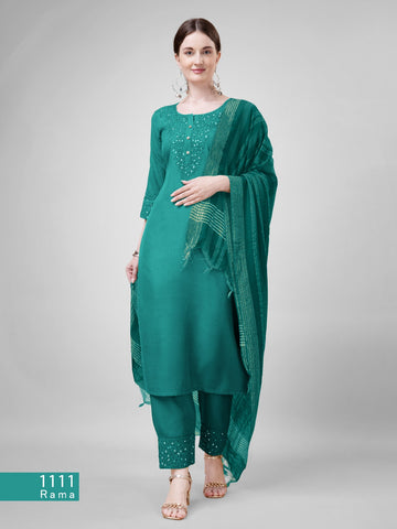 Beautiful Designer Summer Special Cotton Blend Cut Suit Salwar Suit