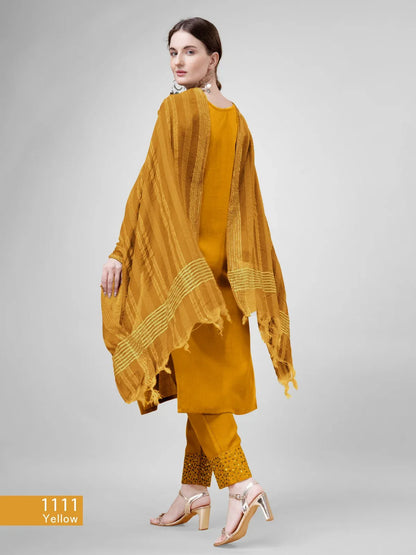 Beautiful Designer Summer Special Cotton Blend Cut Suit Salwar Suit