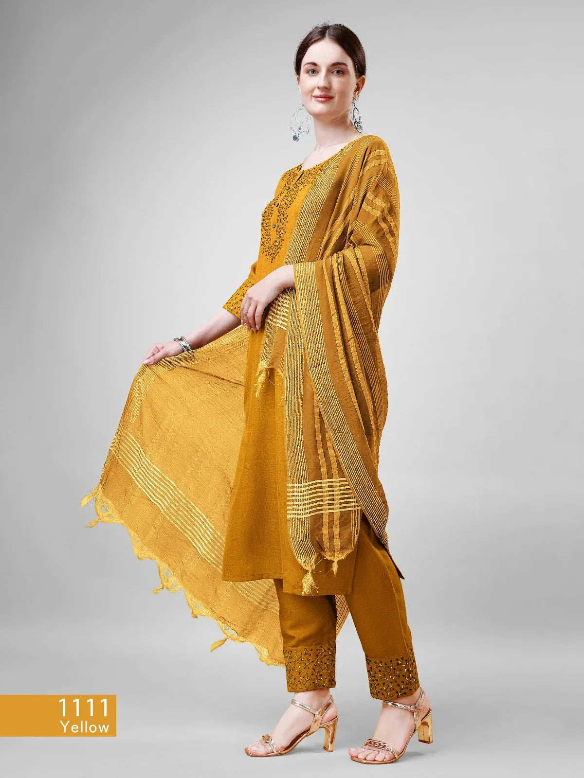 Beautiful Designer Summer Special Cotton Blend Cut Suit Salwar Suit