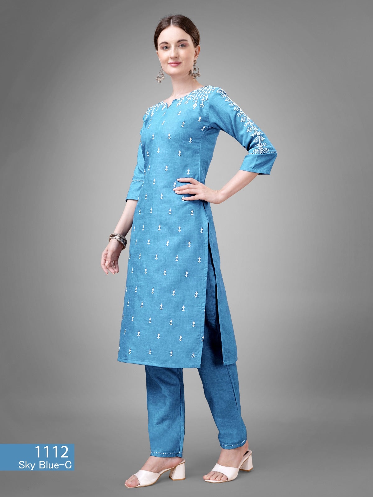 Beautiful Designer Summer Special Cotton Blend Cut Suit Salwar Suit