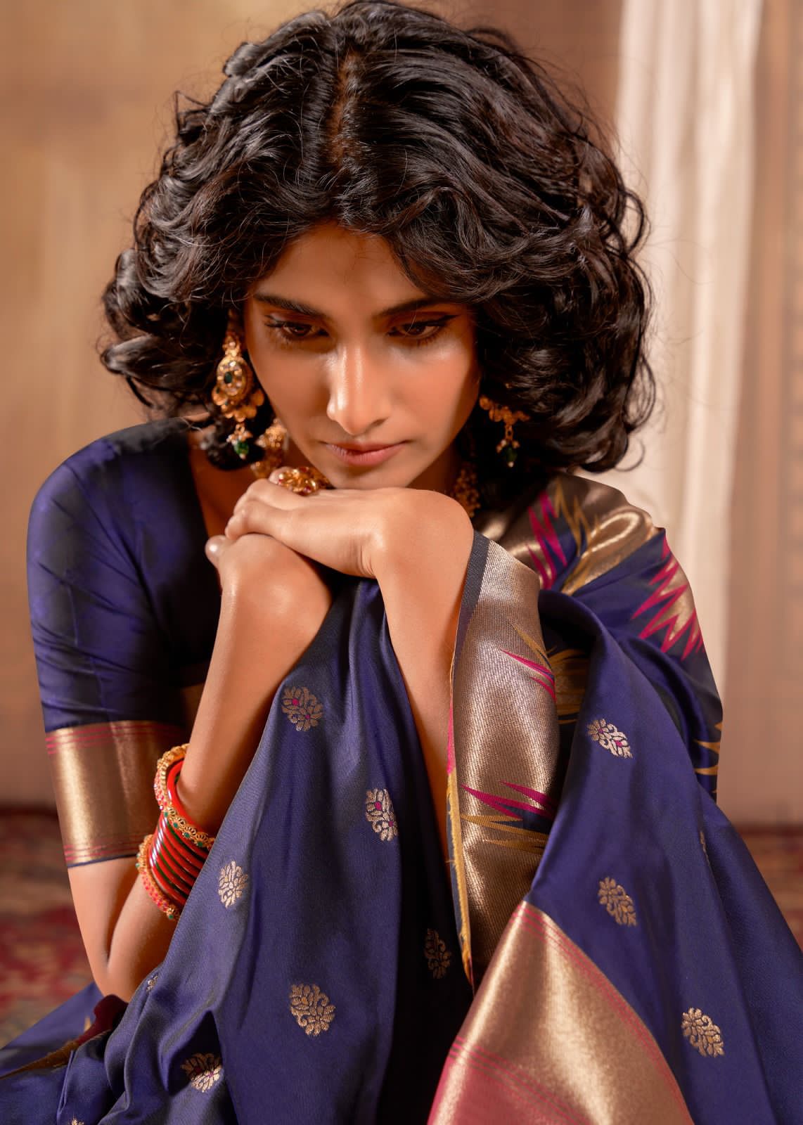 Beautiful Designer Menka Silk Festive Wear Soft Banarasi Saree