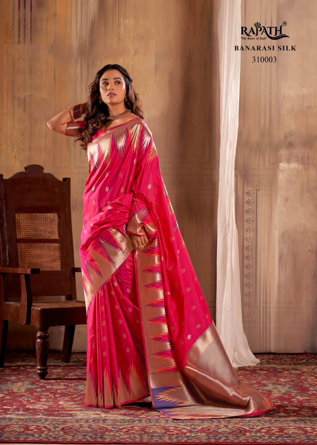 Beautiful Designer Menka Silk Festive Wear Soft Banarasi Saree