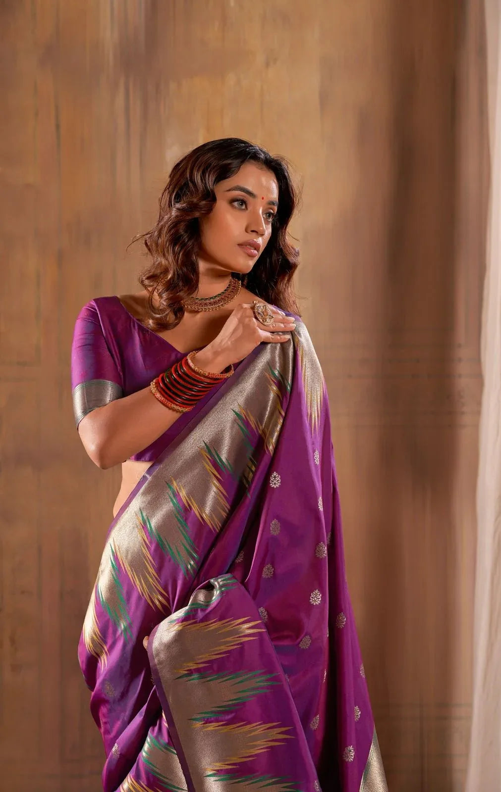 Beautiful Designer Menka Silk Festive Wear Soft Banarasi Saree 