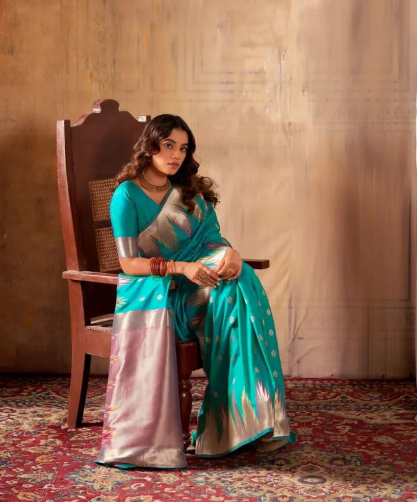 Beautiful Designer Menka Silk Festive Wear Soft Banarasi Saree