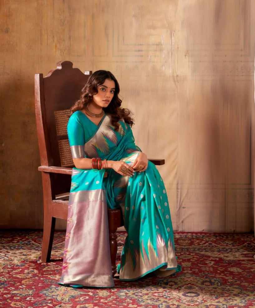 Beautiful Designer Menka Silk Festive Wear Soft Banarasi Saree