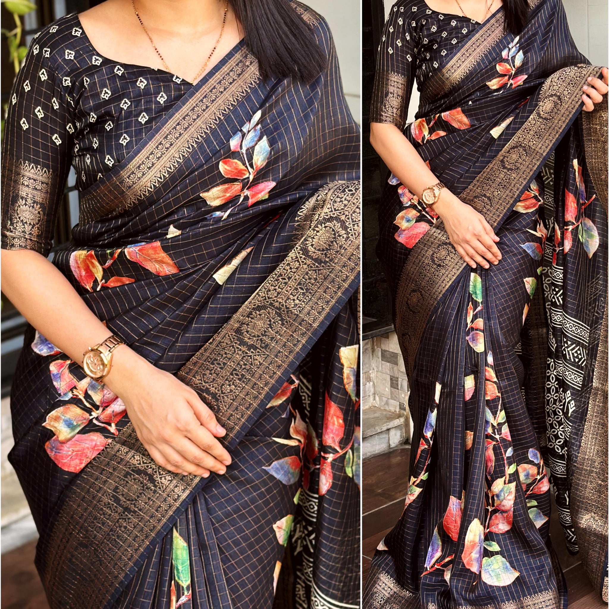 Cotton Silk Saree