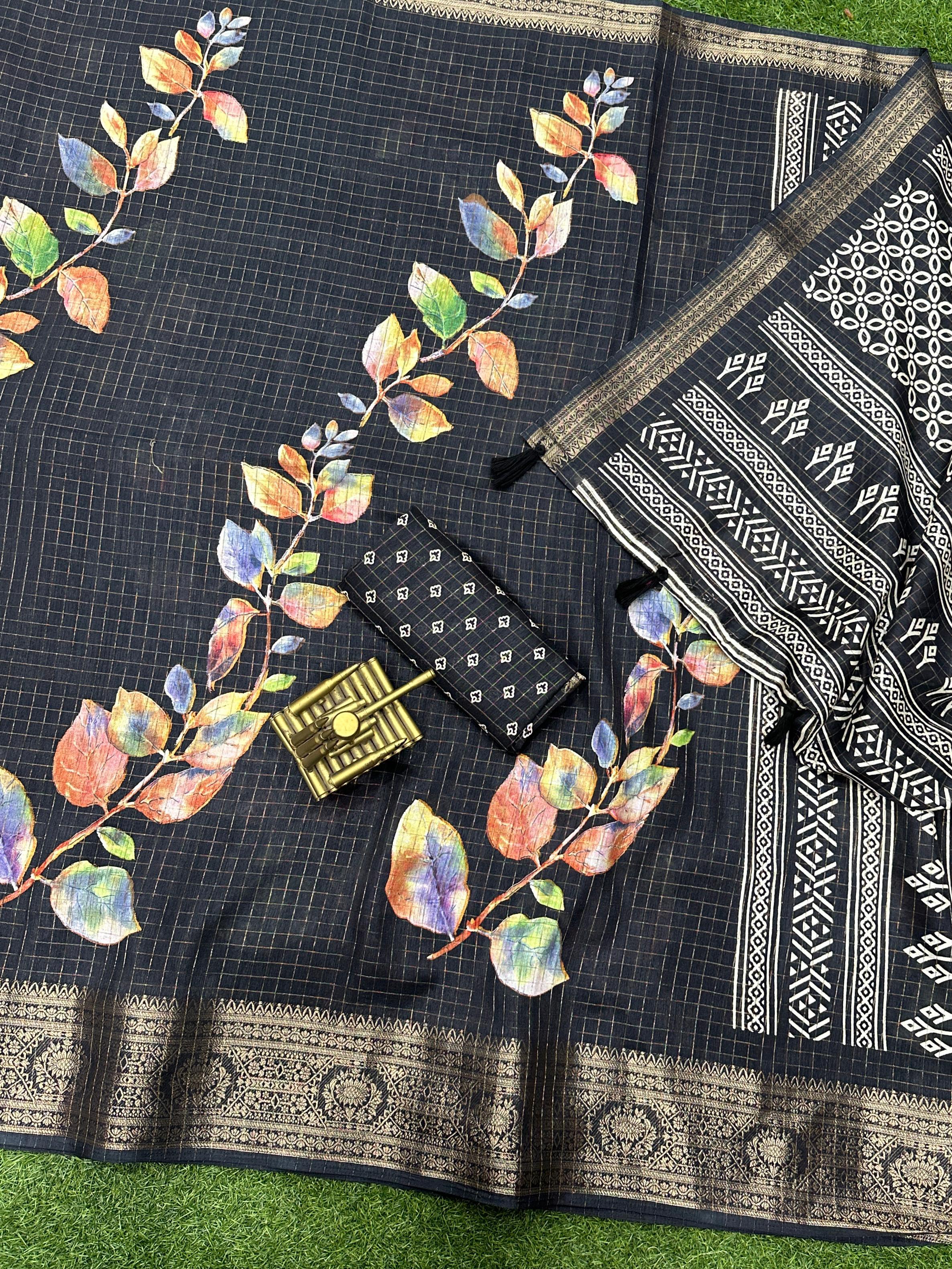 Cotton Silk Saree