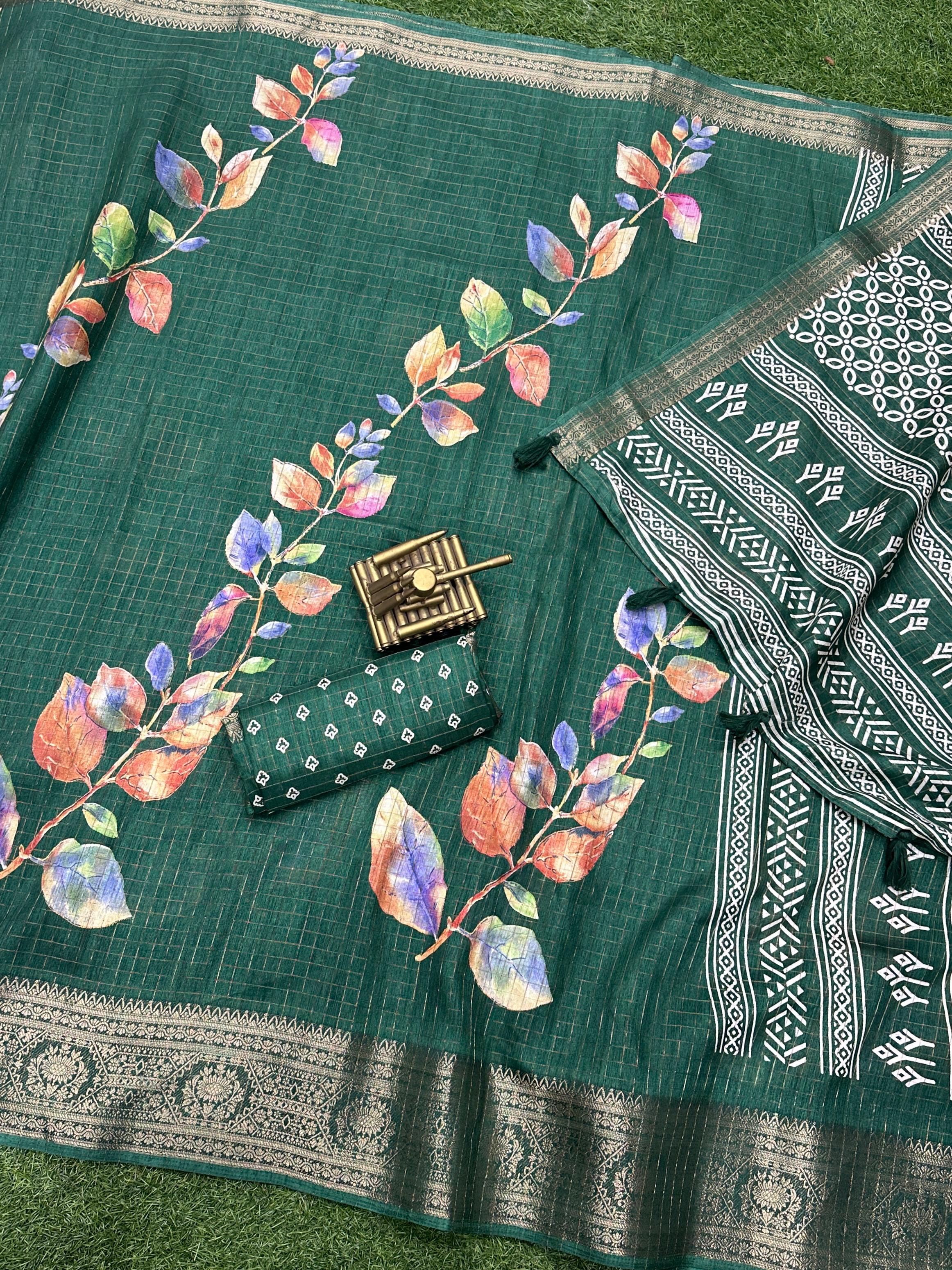 Cotton Silk Saree