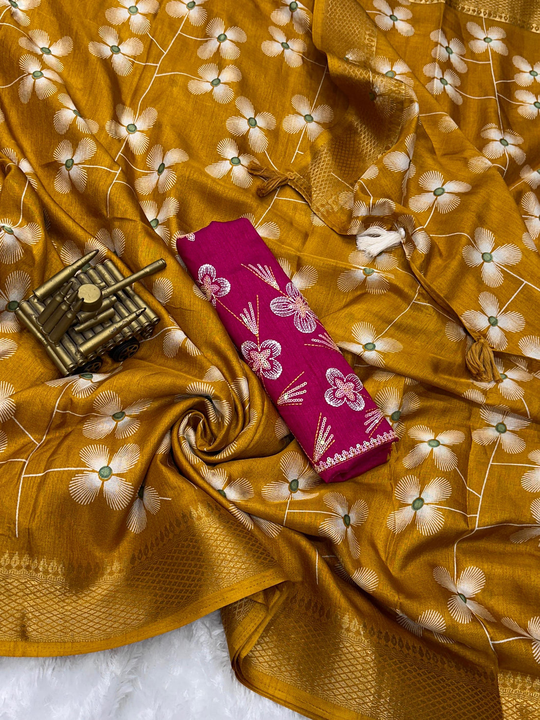 Cotton Silk Saree