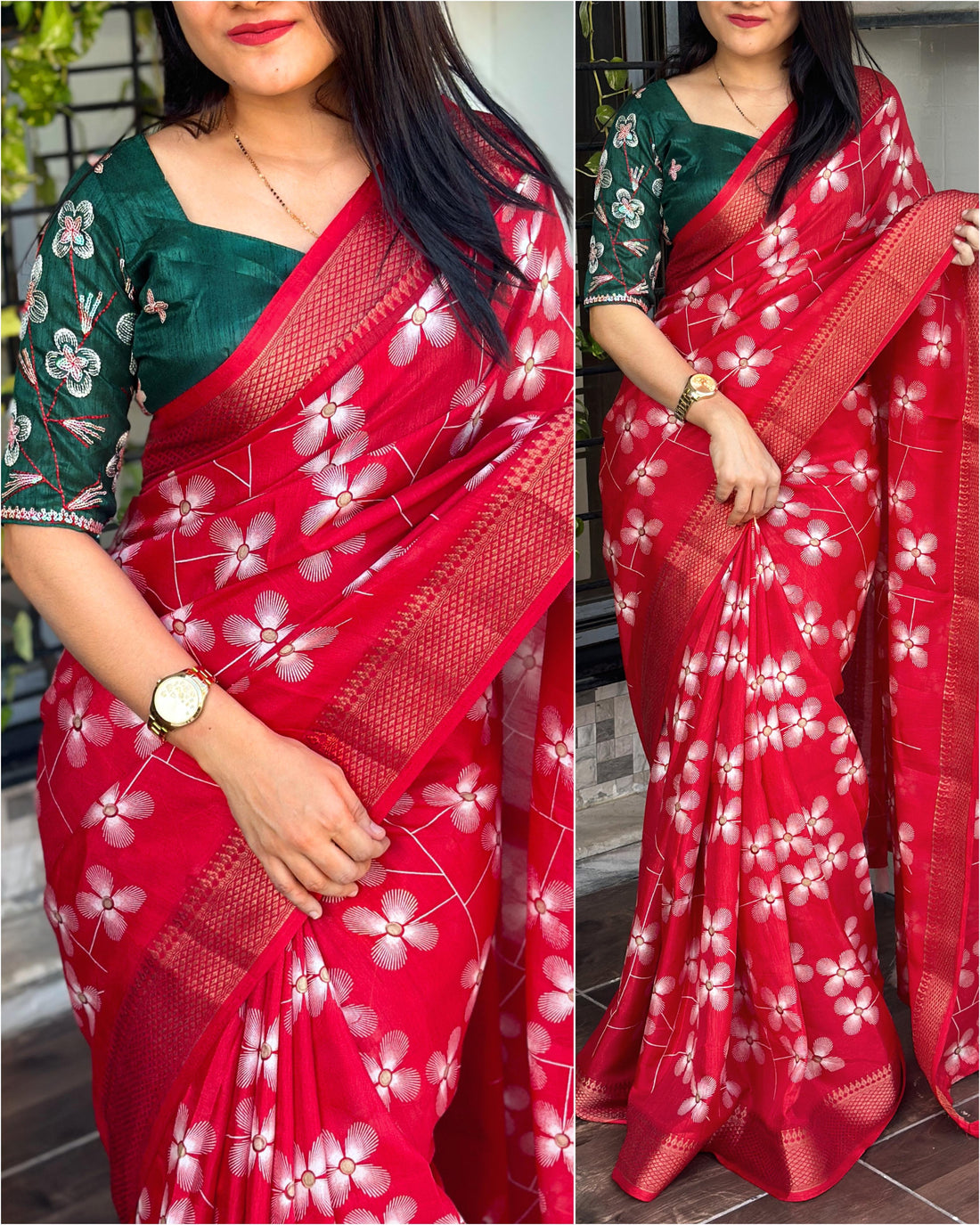 Cotton Silk Saree