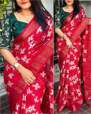 Cotton Silk Saree