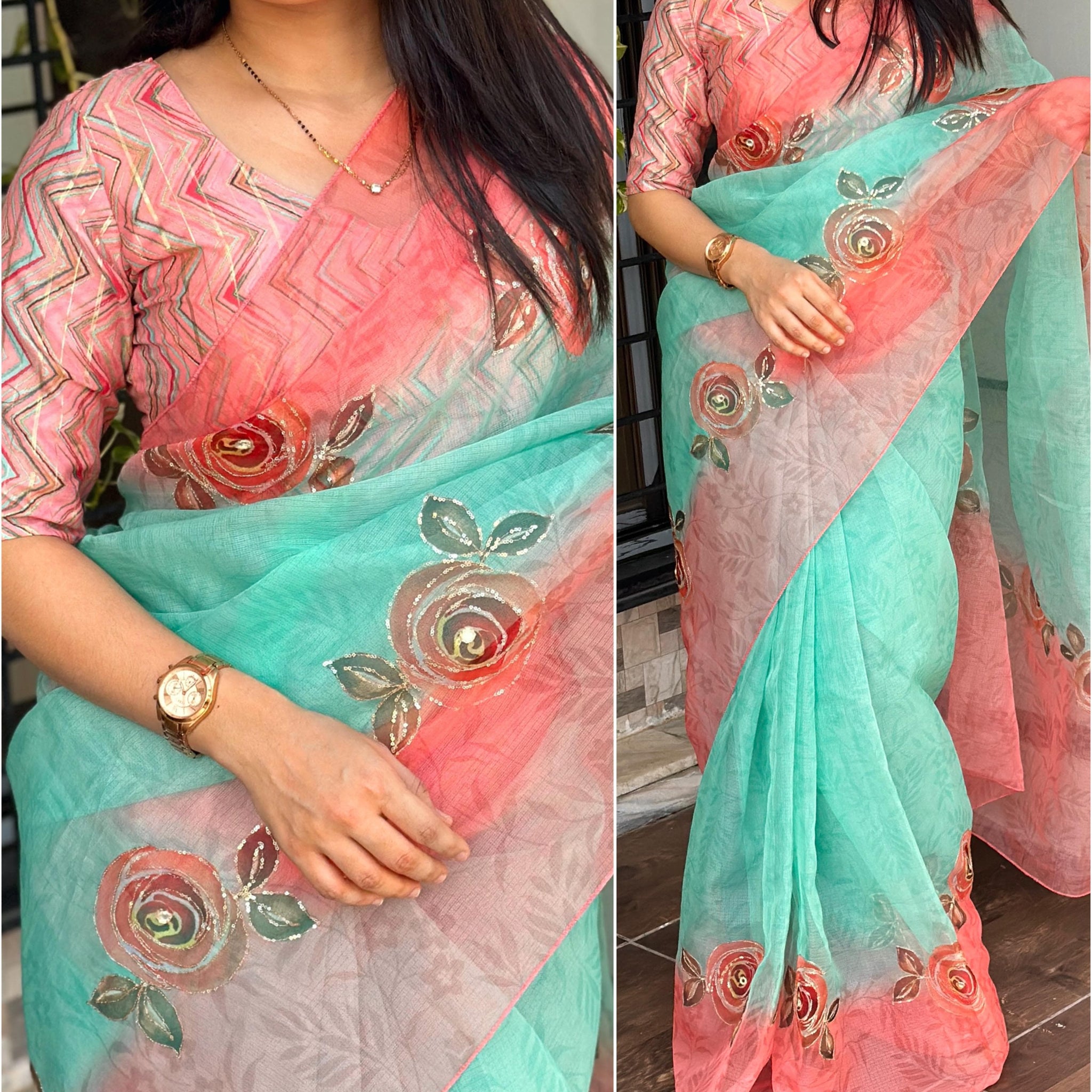Cotton Silk Saree