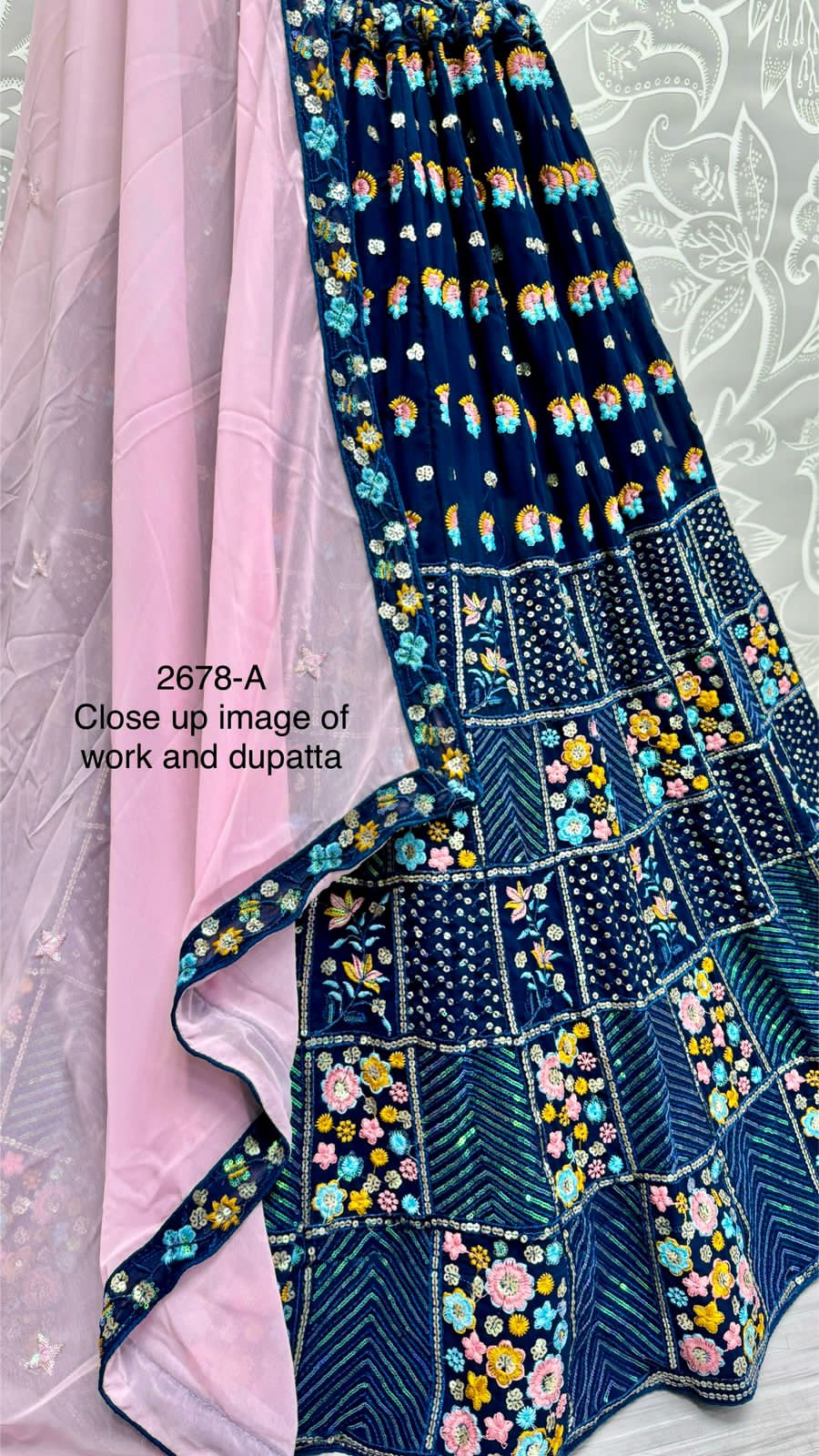 Beautiful Designer Bridal Georgette Lehenga Choli