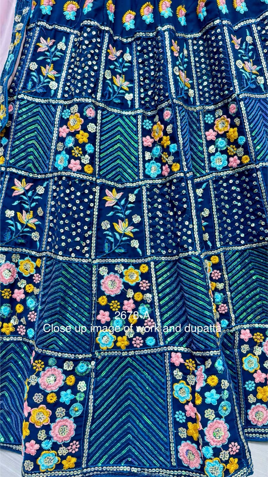 Beautiful Designer Bridal Georgette Lehenga Choli